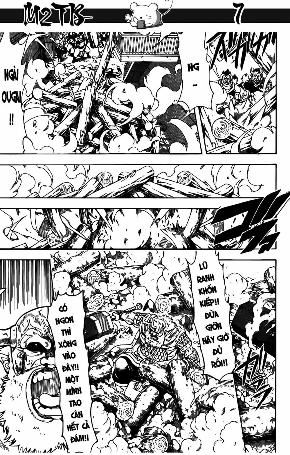 Truyện Tranh Gintama Linh Hồn Bạc: Luật Lệ Đặt Ra Là Để Phá Bỏ trang 7