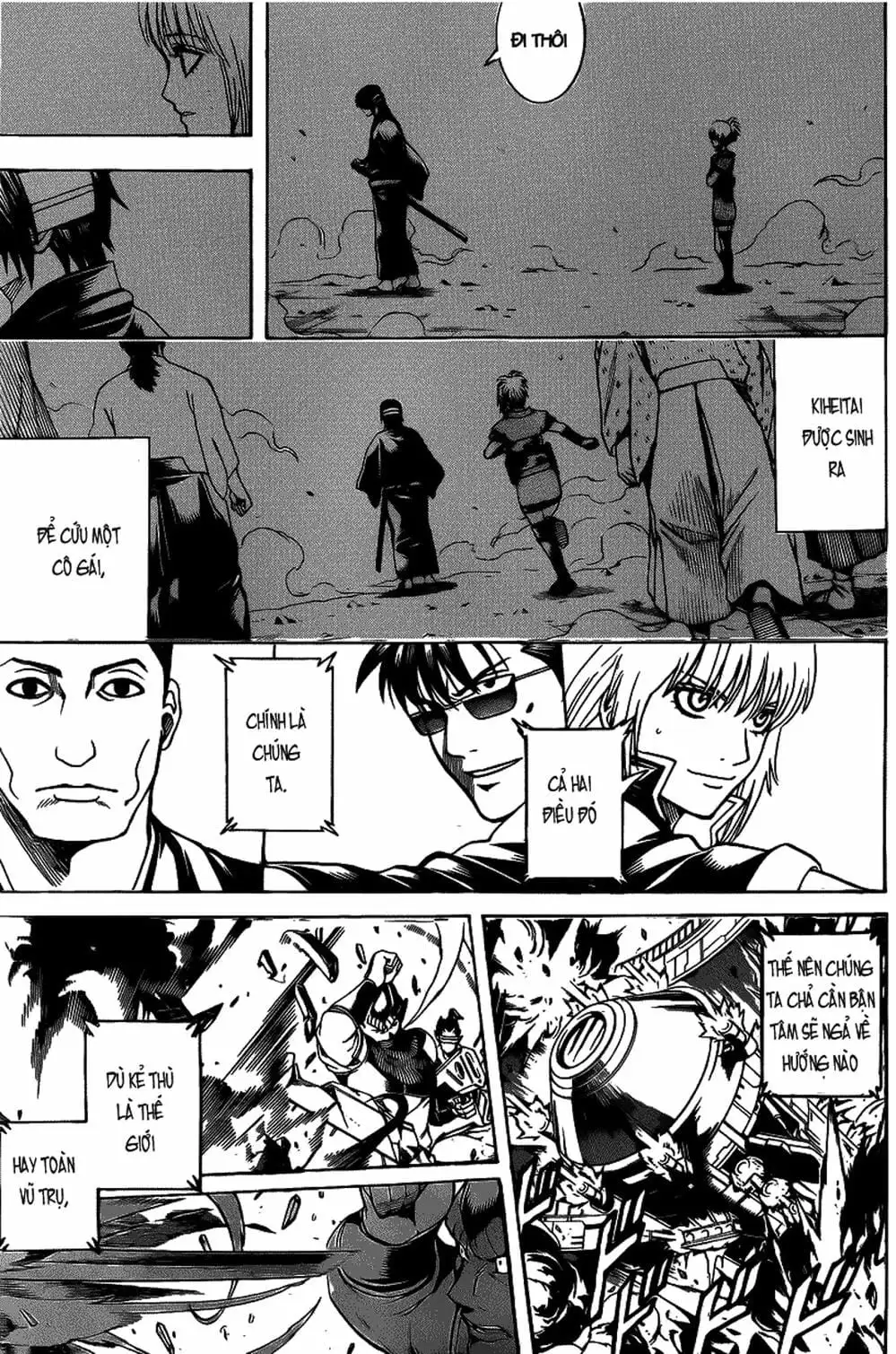 Truyện Tranh Gintama Linh Hồn Bạc: Luật Lệ Đặt Ra Là Để Phá Bỏ trang 7