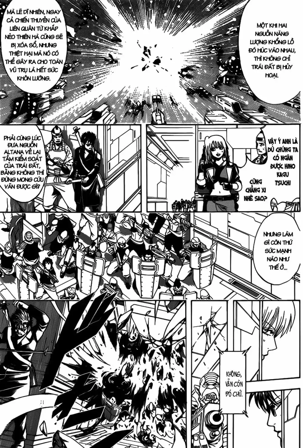 Truyện Tranh Gintama Linh Hồn Bạc: Luật Lệ Đặt Ra Là Để Phá Bỏ trang 7