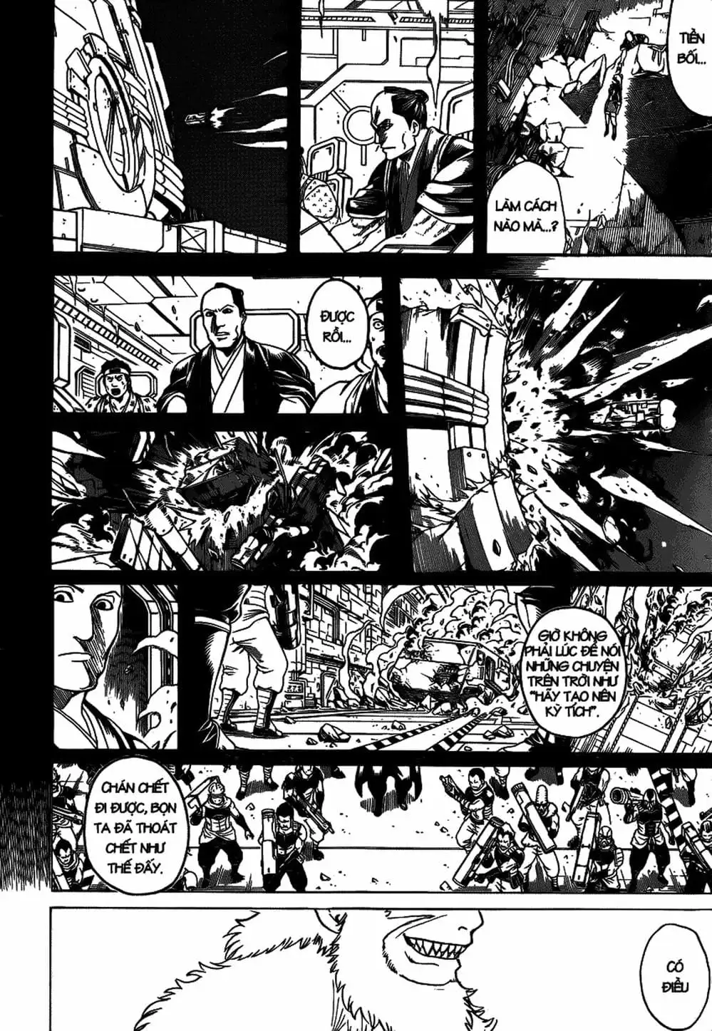 Truyện Tranh Gintama Linh Hồn Bạc: Luật Lệ Đặt Ra Là Để Phá Bỏ trang 7