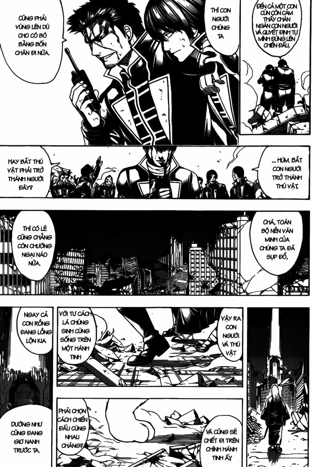 Truyện Tranh Gintama Linh Hồn Bạc: Luật Lệ Đặt Ra Là Để Phá Bỏ trang 7