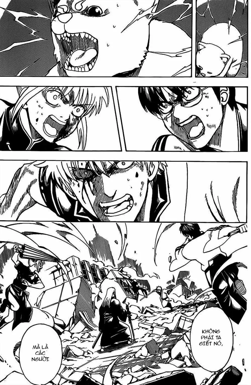 Truyện Tranh Gintama Linh Hồn Bạc: Luật Lệ Đặt Ra Là Để Phá Bỏ trang 7