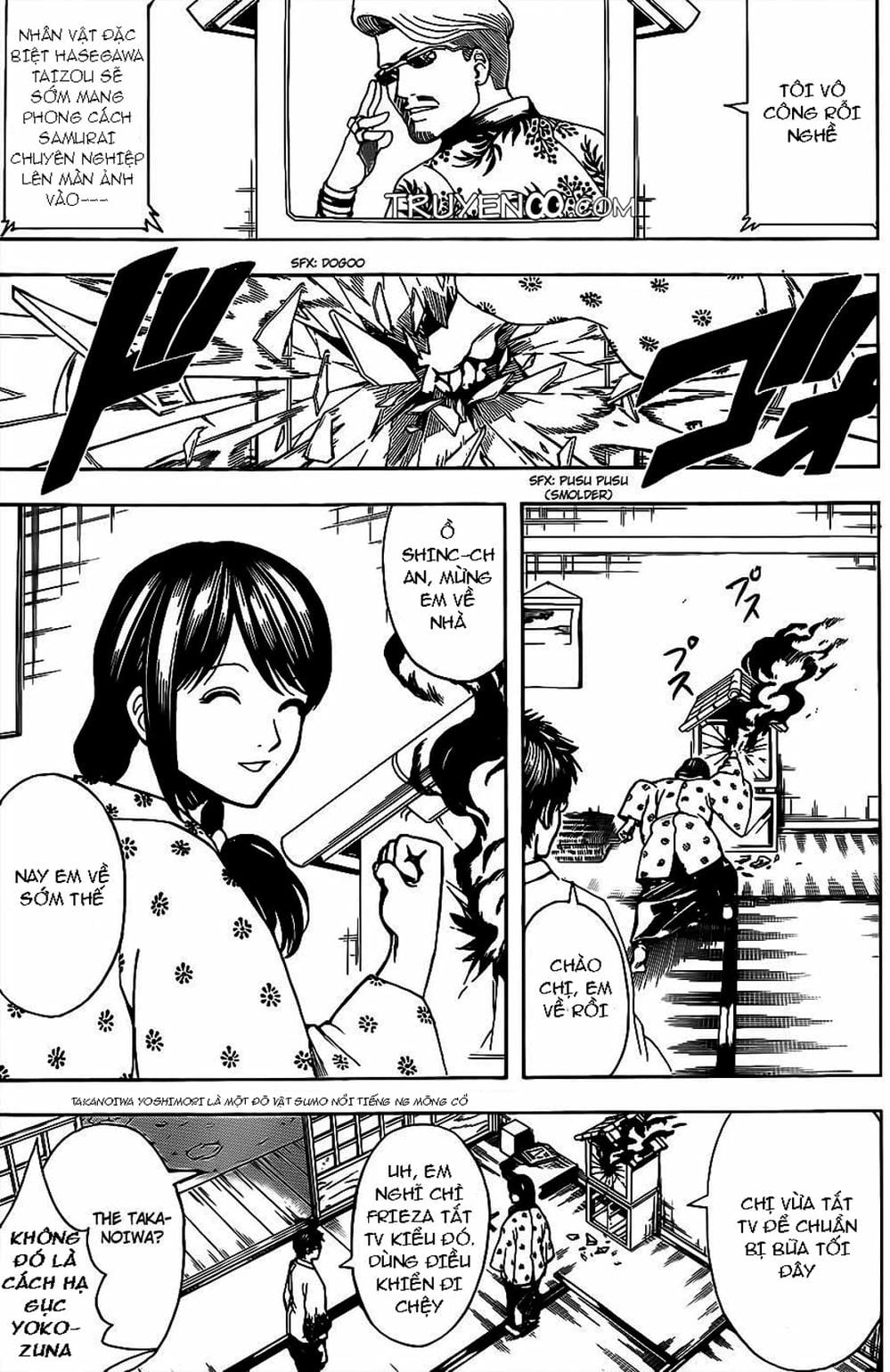 Truyện Tranh Gintama Linh Hồn Bạc: Luật Lệ Đặt Ra Là Để Phá Bỏ trang 7