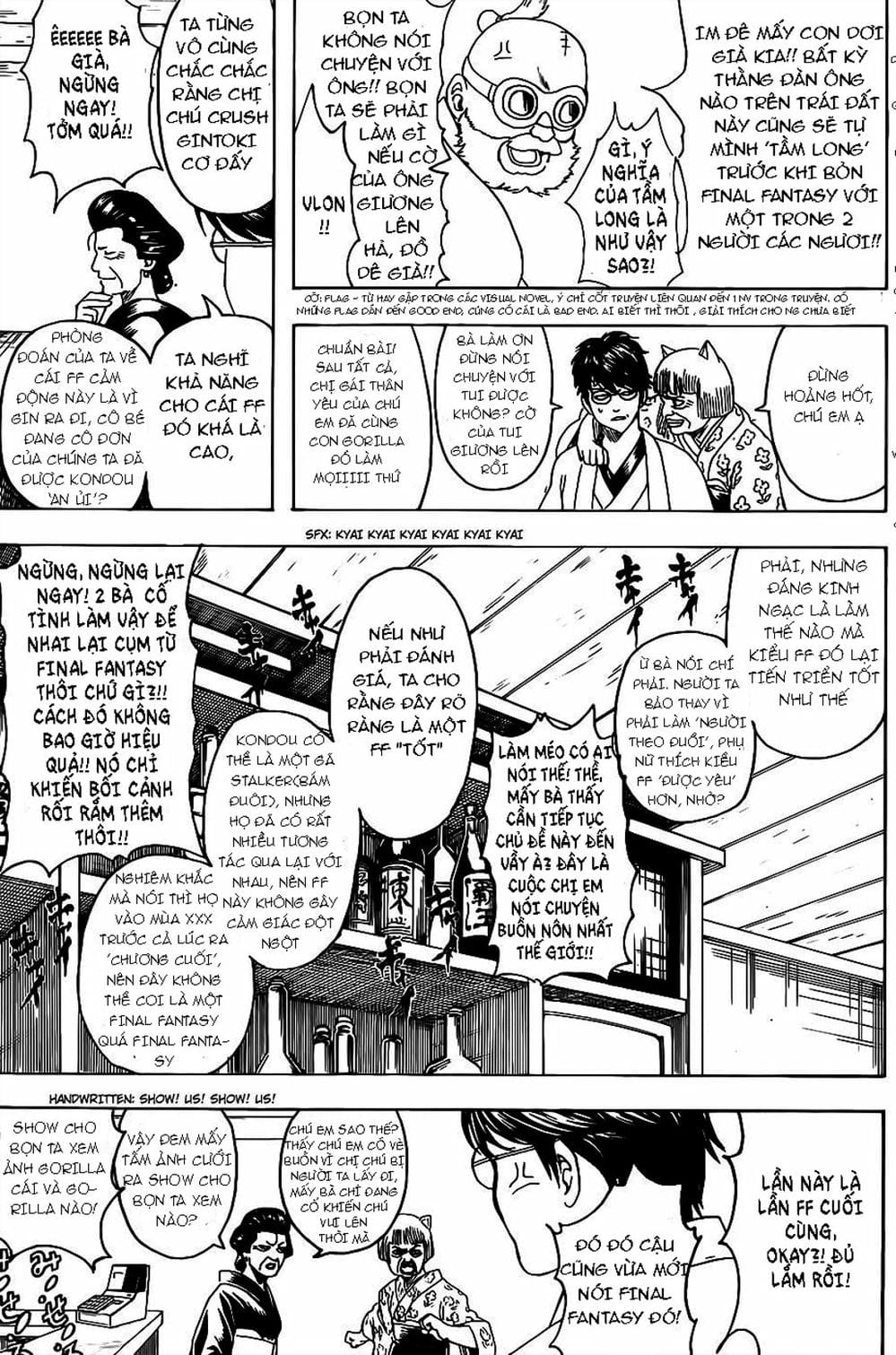 Truyện Tranh Gintama Linh Hồn Bạc: Luật Lệ Đặt Ra Là Để Phá Bỏ trang 7