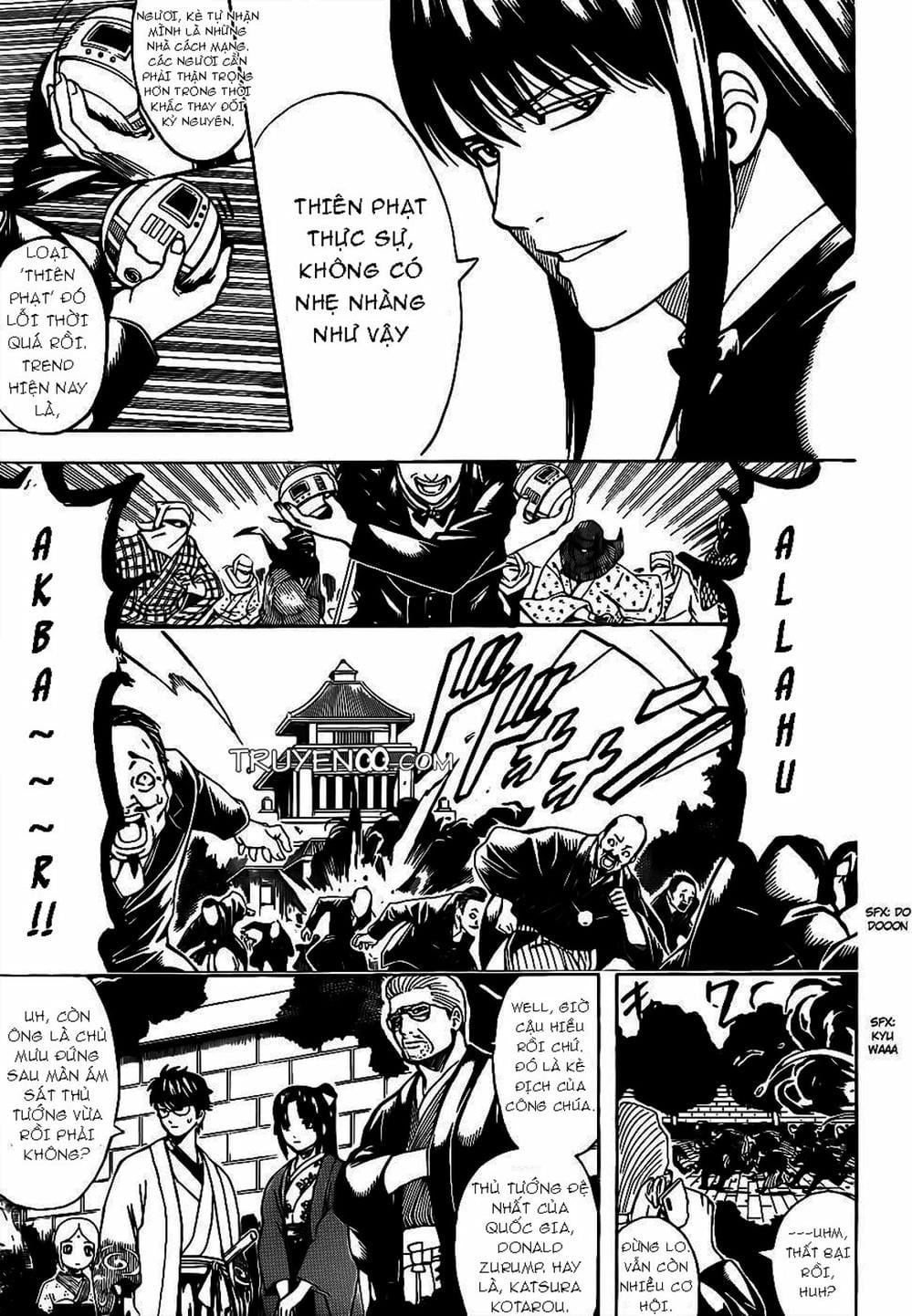 Truyện Tranh Gintama Linh Hồn Bạc: Luật Lệ Đặt Ra Là Để Phá Bỏ trang 7