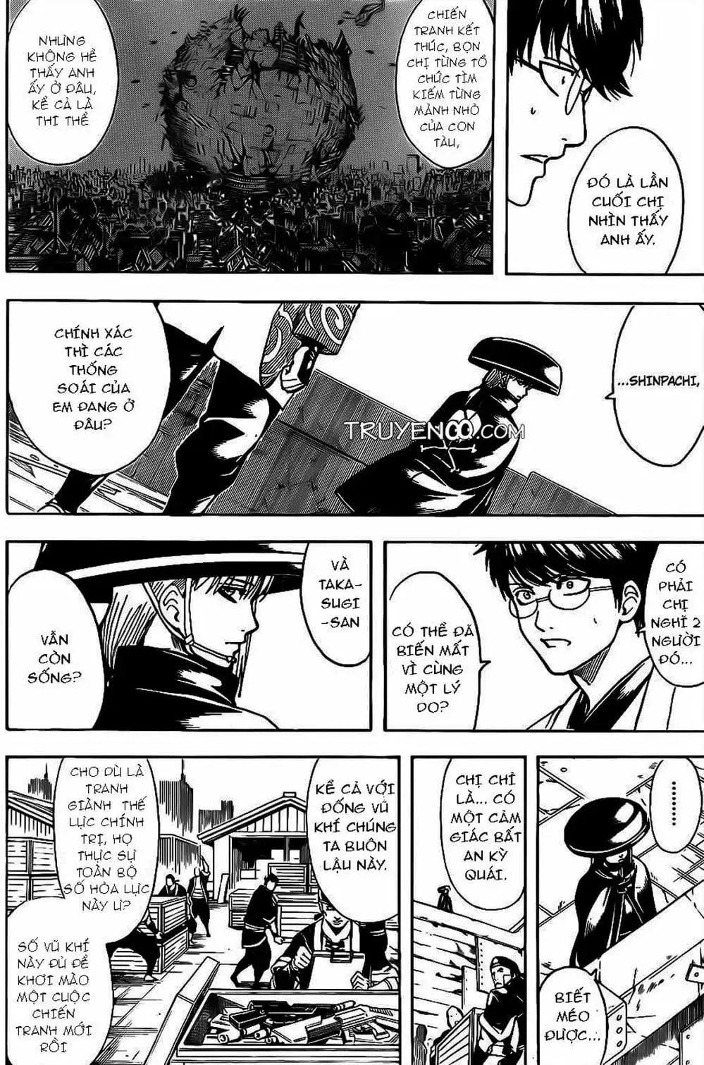 Truyện Tranh Gintama Linh Hồn Bạc: Luật Lệ Đặt Ra Là Để Phá Bỏ trang 7