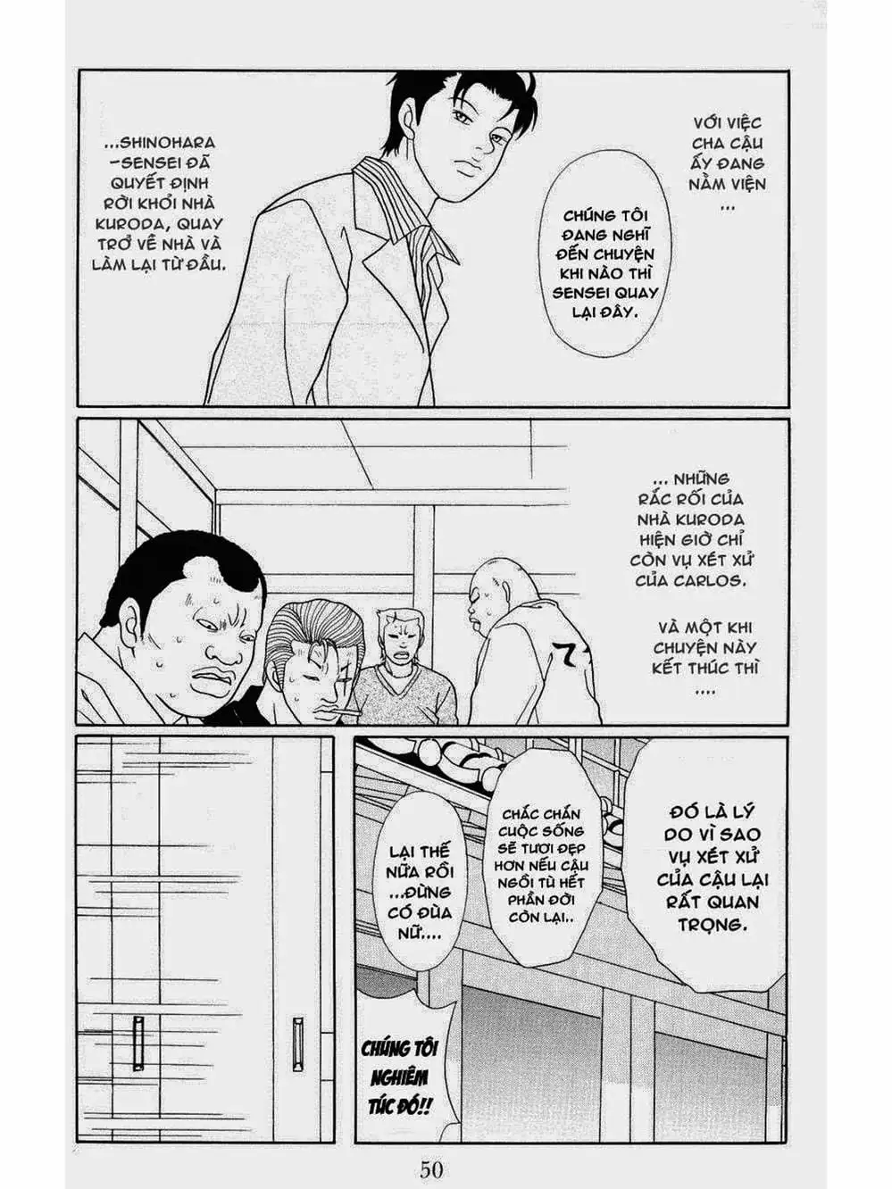 Truyện Tranh Cô Giáo Găng Tơ - Gokusen trang 6