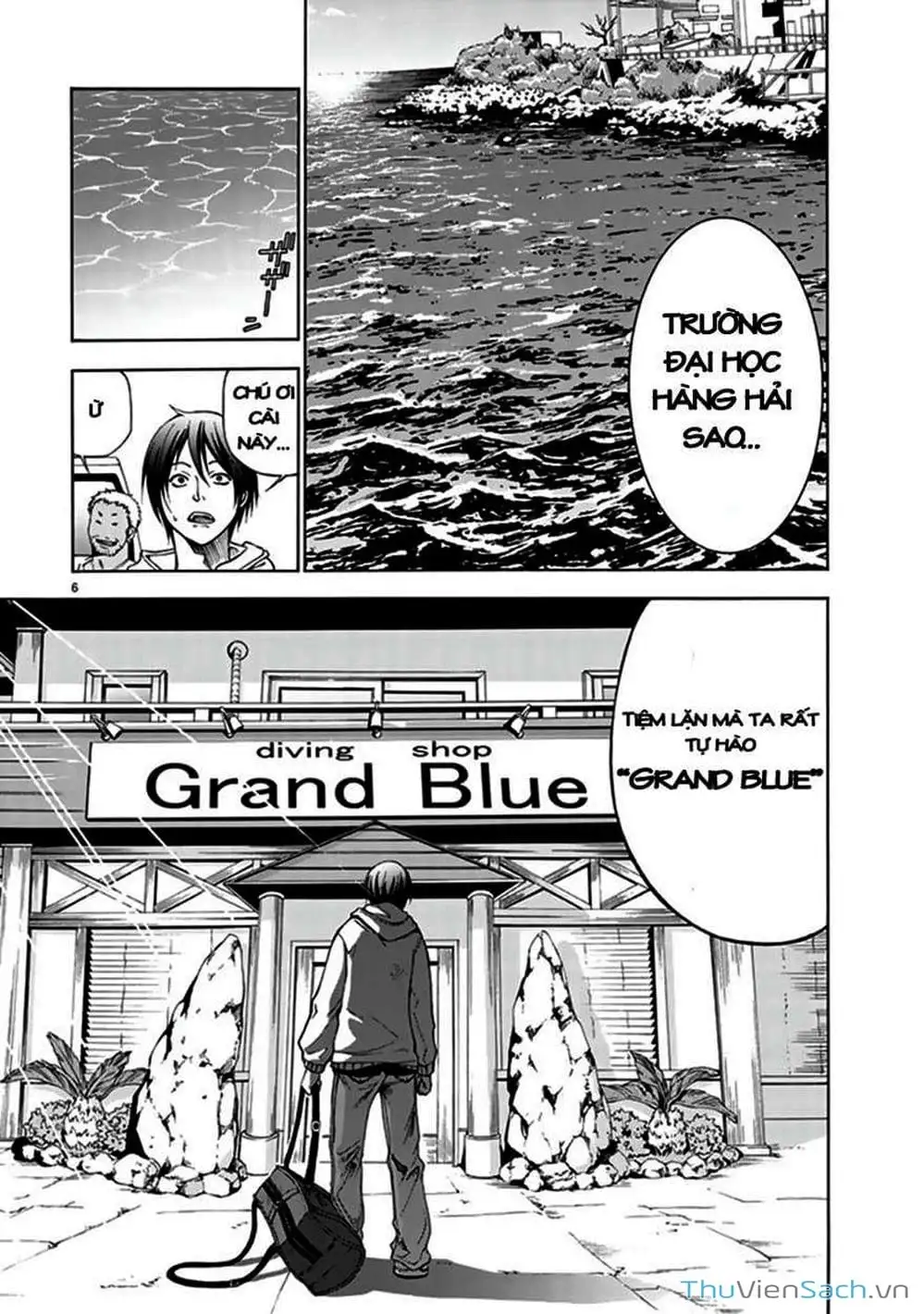 Truyện Tranh Cô Gái Thích Lặn - Grand Blue trang 3
