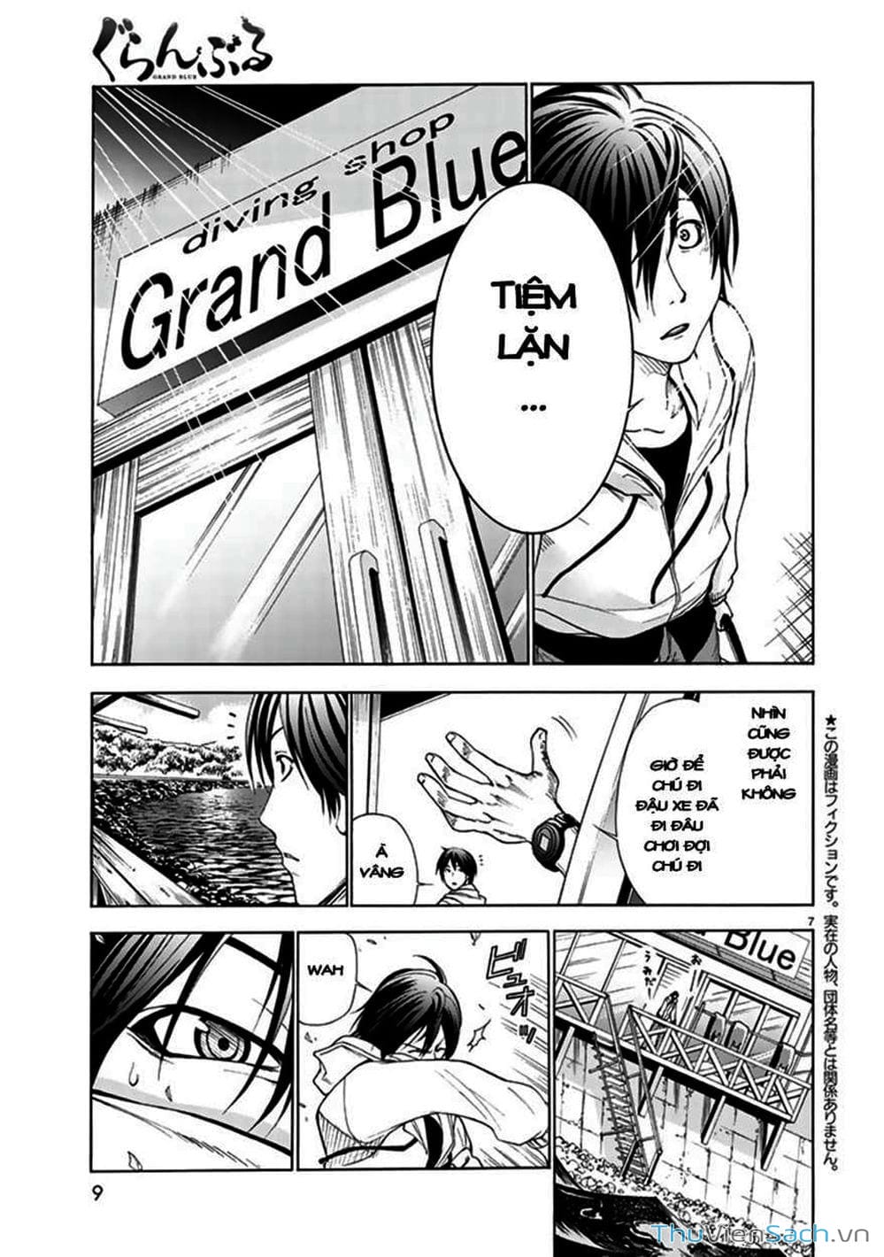 Truyện Tranh Cô Gái Thích Lặn - Grand Blue trang 3