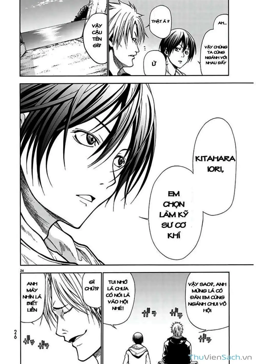 Truyện Tranh Cô Gái Thích Lặn - Grand Blue trang 3