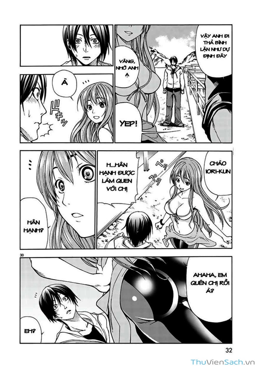 Truyện Tranh Cô Gái Thích Lặn - Grand Blue trang 3