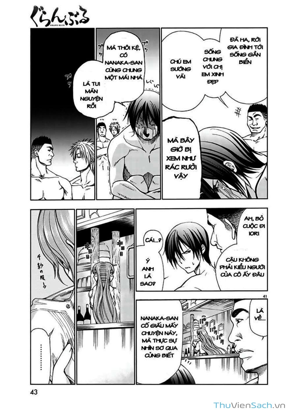 Truyện Tranh Cô Gái Thích Lặn - Grand Blue trang 3