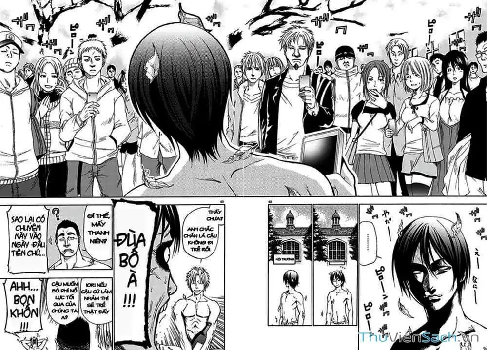 Truyện Tranh Cô Gái Thích Lặn - Grand Blue trang 3