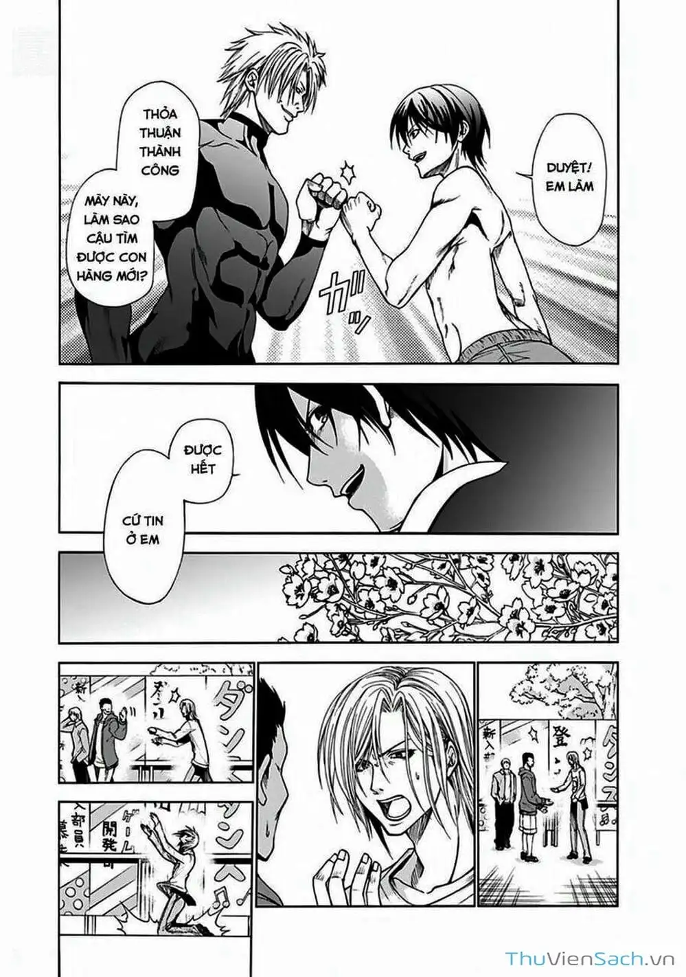 Truyện Tranh Cô Gái Thích Lặn - Grand Blue trang 3