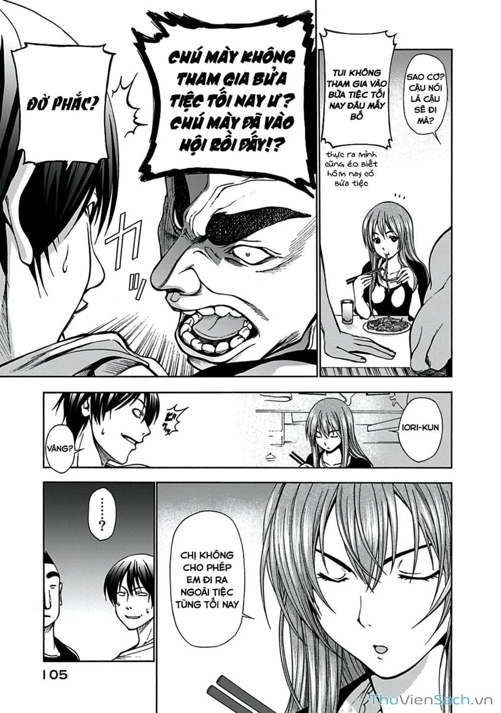 Truyện Tranh Cô Gái Thích Lặn - Grand Blue trang 3