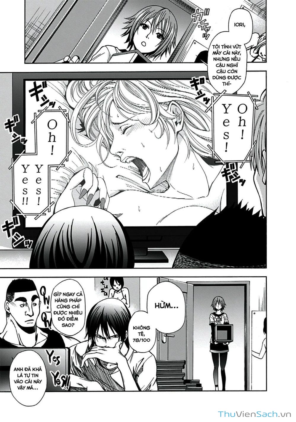 Truyện Tranh Cô Gái Thích Lặn - Grand Blue trang 3