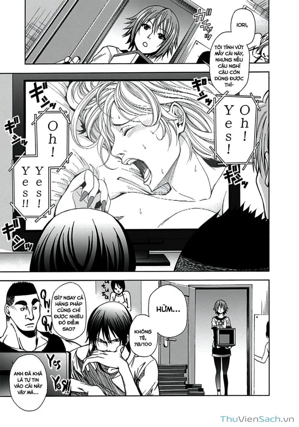 Truyện Tranh Cô Gái Thích Lặn - Grand Blue trang 3