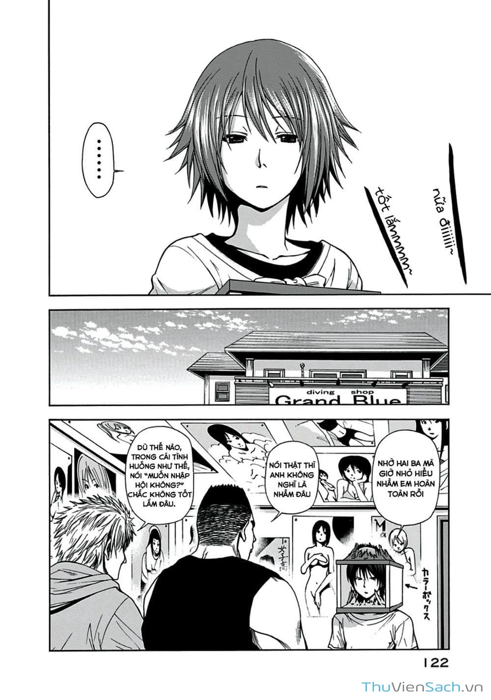 Truyện Tranh Cô Gái Thích Lặn - Grand Blue trang 3