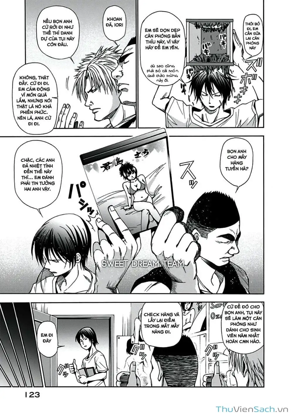 Truyện Tranh Cô Gái Thích Lặn - Grand Blue trang 3