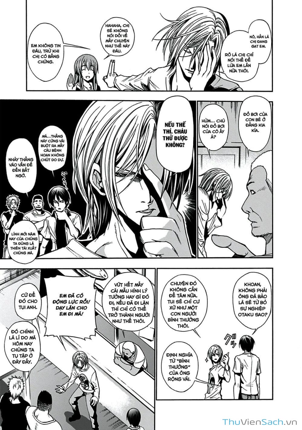 Truyện Tranh Cô Gái Thích Lặn - Grand Blue trang 3