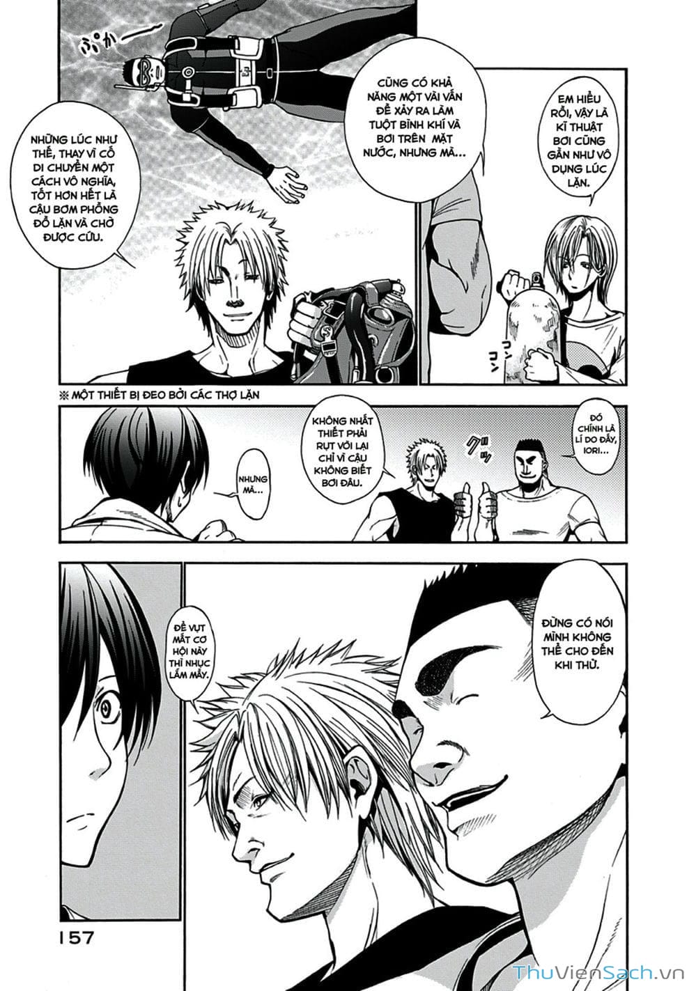 Truyện Tranh Cô Gái Thích Lặn - Grand Blue trang 3