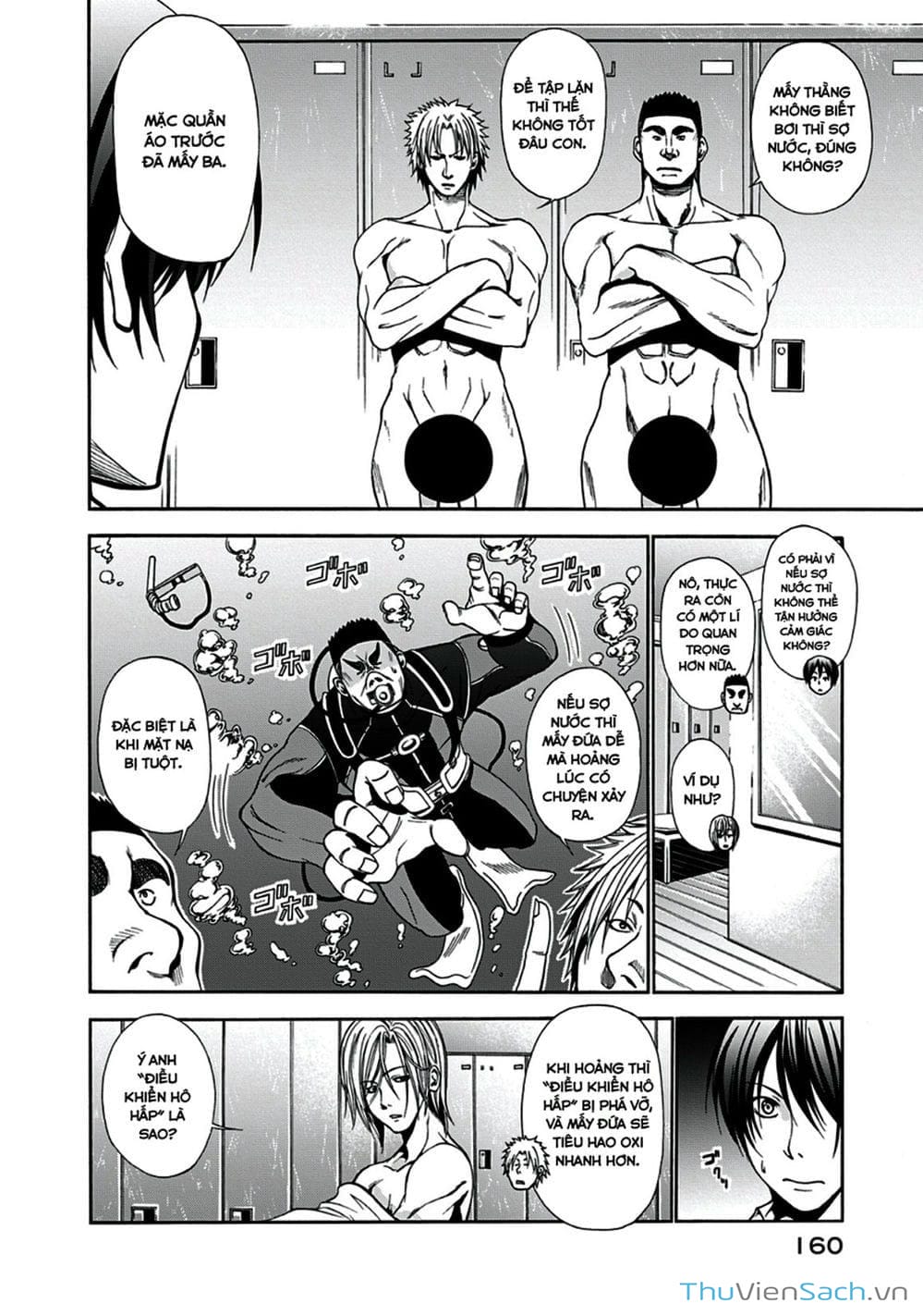 Truyện Tranh Cô Gái Thích Lặn - Grand Blue trang 3