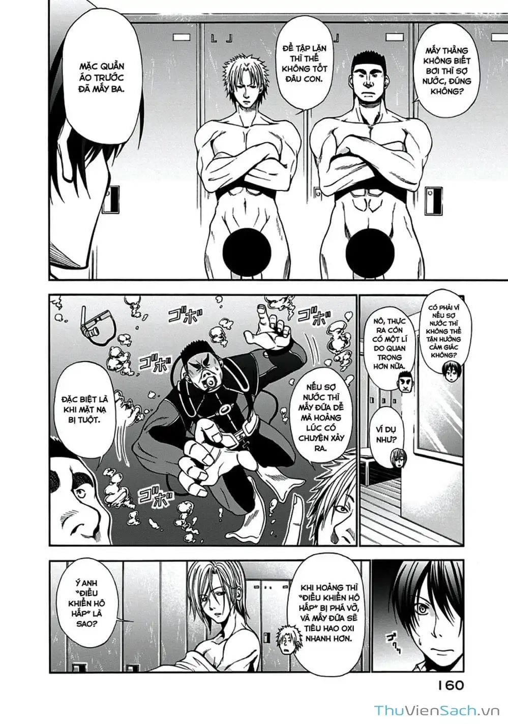 Truyện Tranh Cô Gái Thích Lặn - Grand Blue trang 3