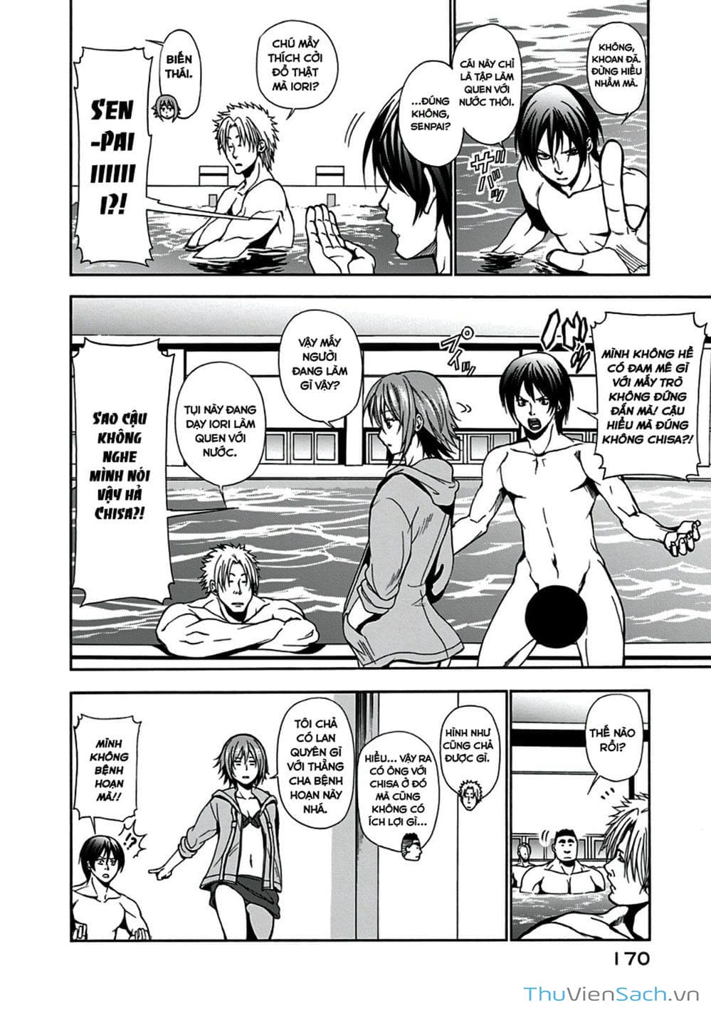 Truyện Tranh Cô Gái Thích Lặn - Grand Blue trang 3