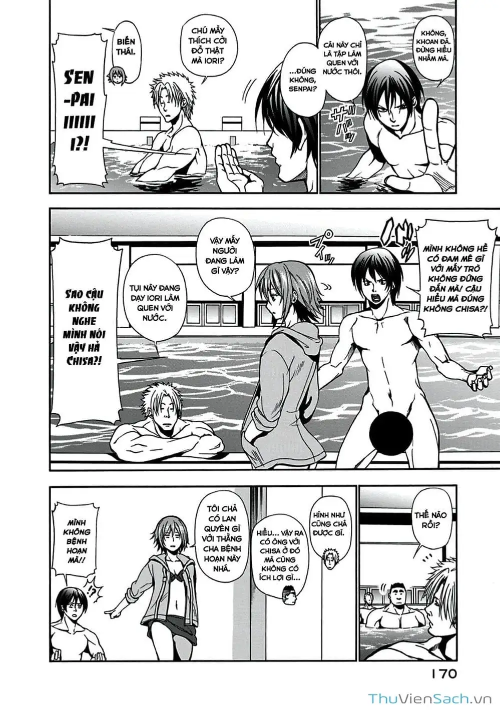 Truyện Tranh Cô Gái Thích Lặn - Grand Blue trang 3