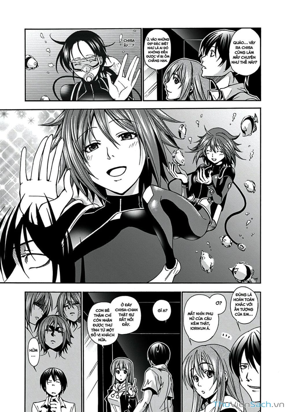 Truyện Tranh Cô Gái Thích Lặn - Grand Blue trang 3