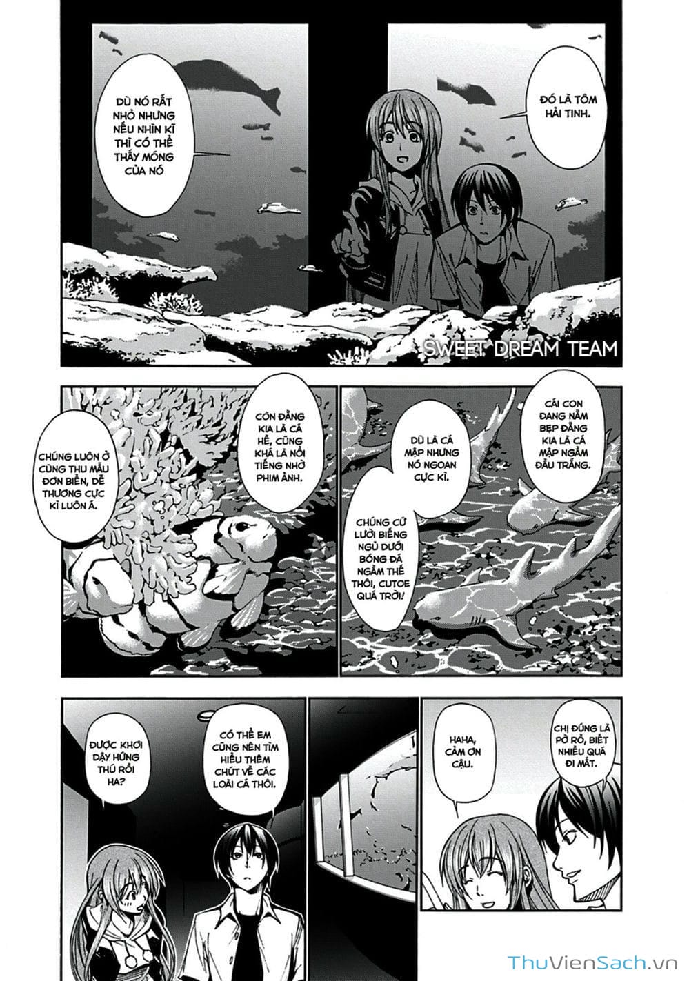 Truyện Tranh Cô Gái Thích Lặn - Grand Blue trang 3