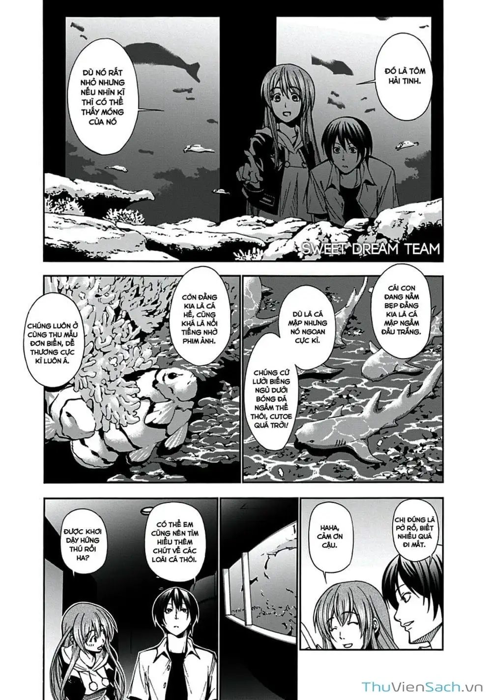 Truyện Tranh Cô Gái Thích Lặn - Grand Blue trang 3