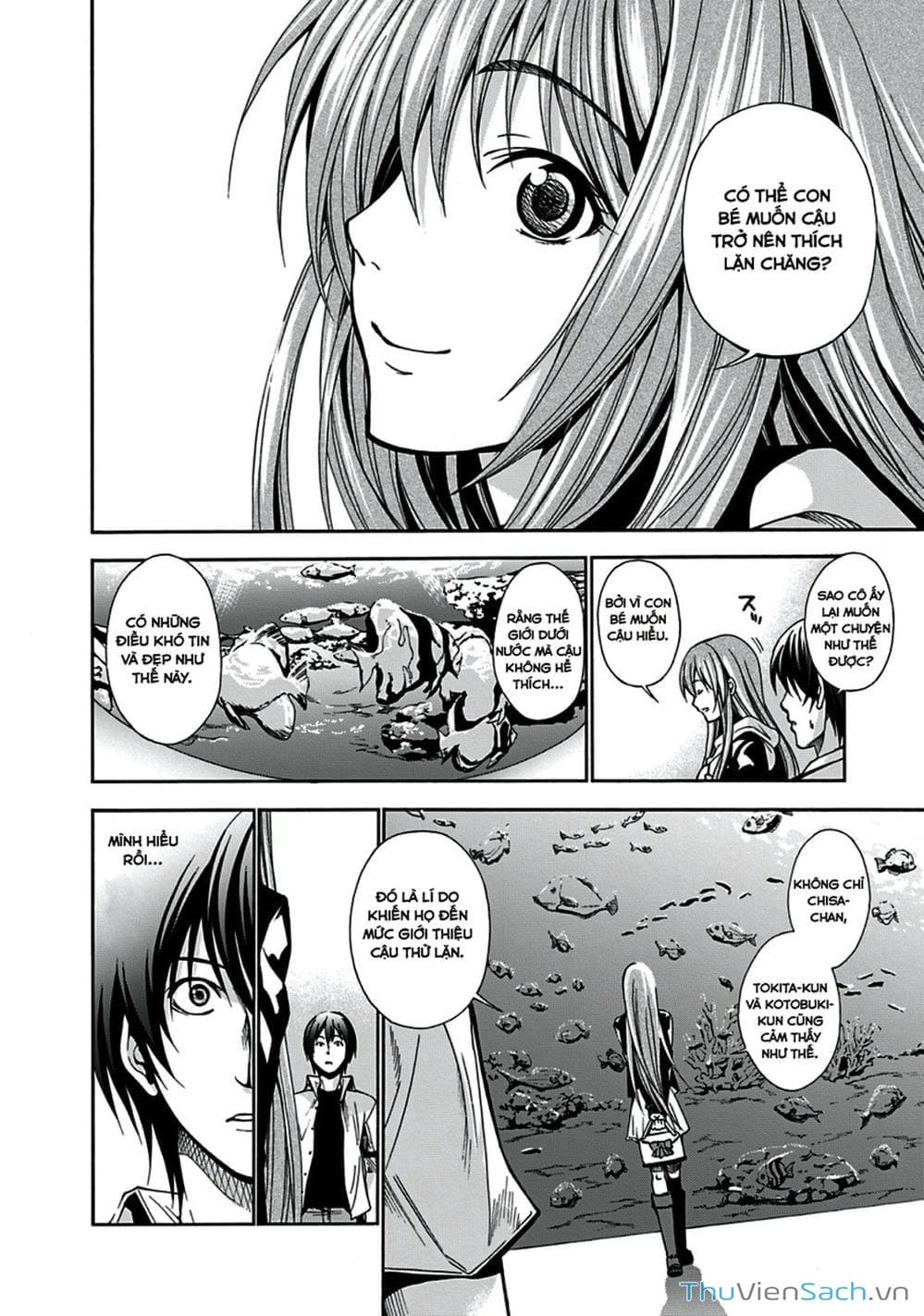 Truyện Tranh Cô Gái Thích Lặn - Grand Blue trang 3