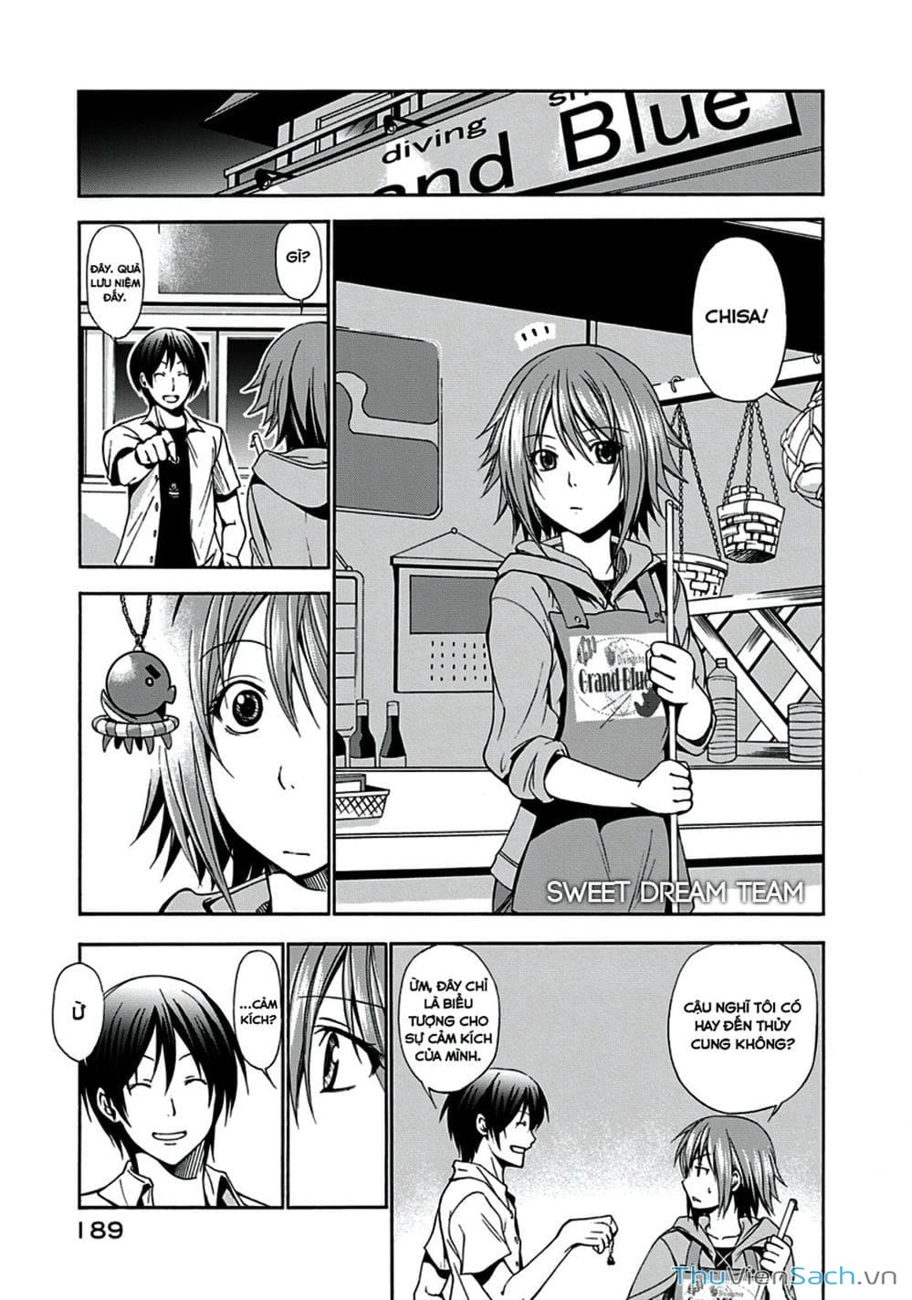 Truyện Tranh Cô Gái Thích Lặn - Grand Blue trang 3