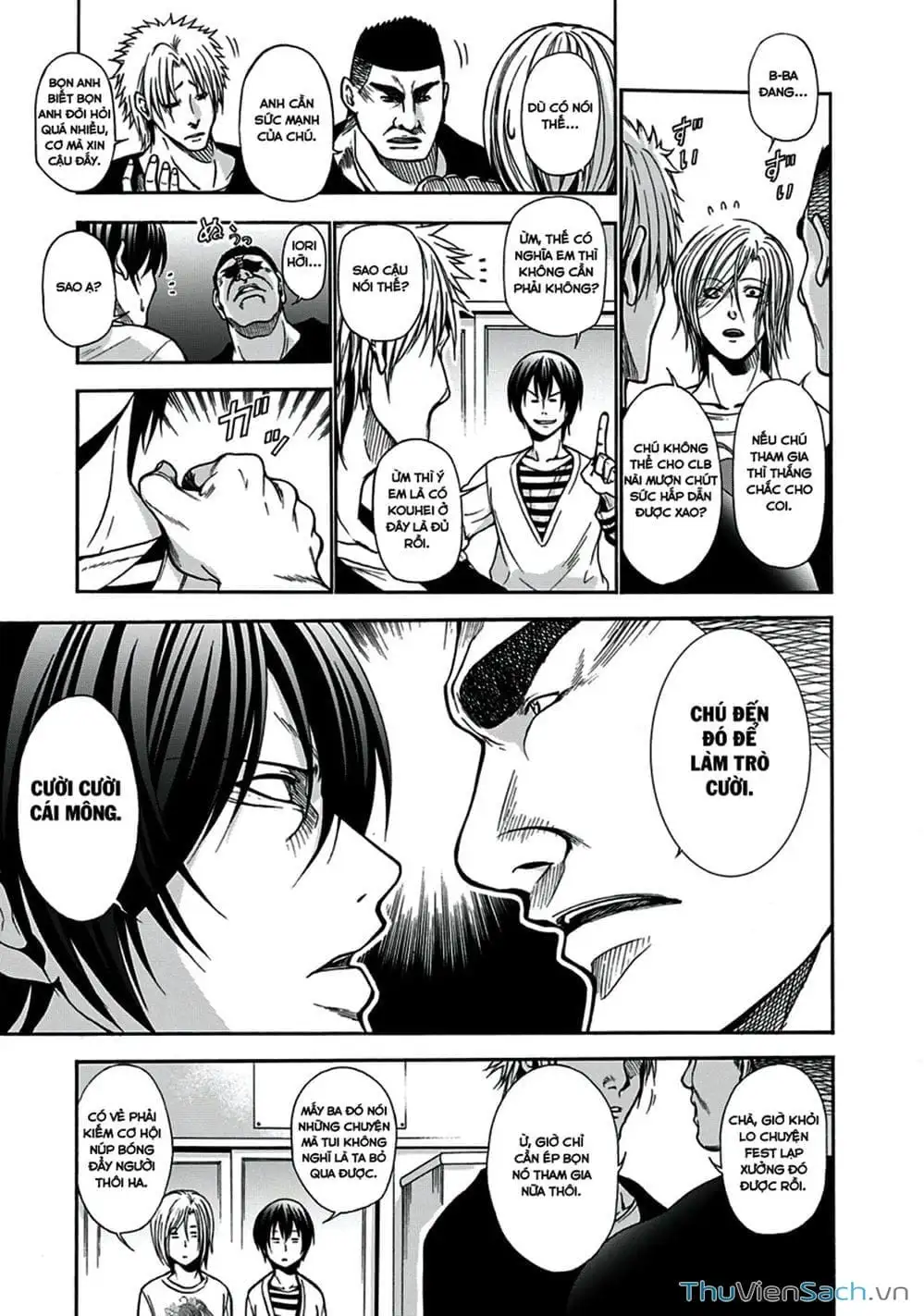 Truyện Tranh Cô Gái Thích Lặn - Grand Blue trang 3