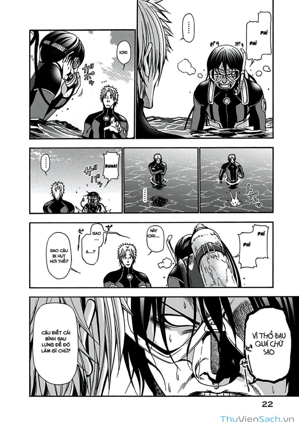 Truyện Tranh Cô Gái Thích Lặn - Grand Blue trang 3