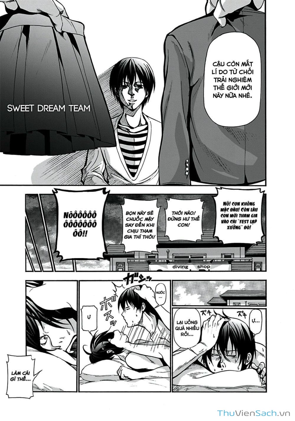 Truyện Tranh Cô Gái Thích Lặn - Grand Blue trang 3