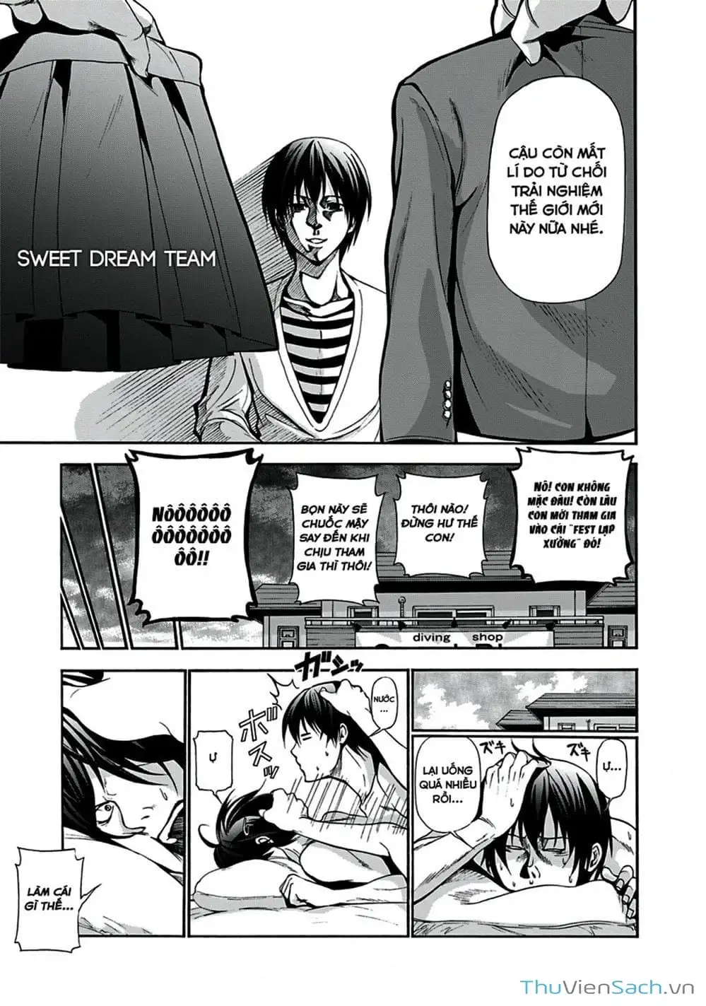 Truyện Tranh Cô Gái Thích Lặn - Grand Blue trang 3