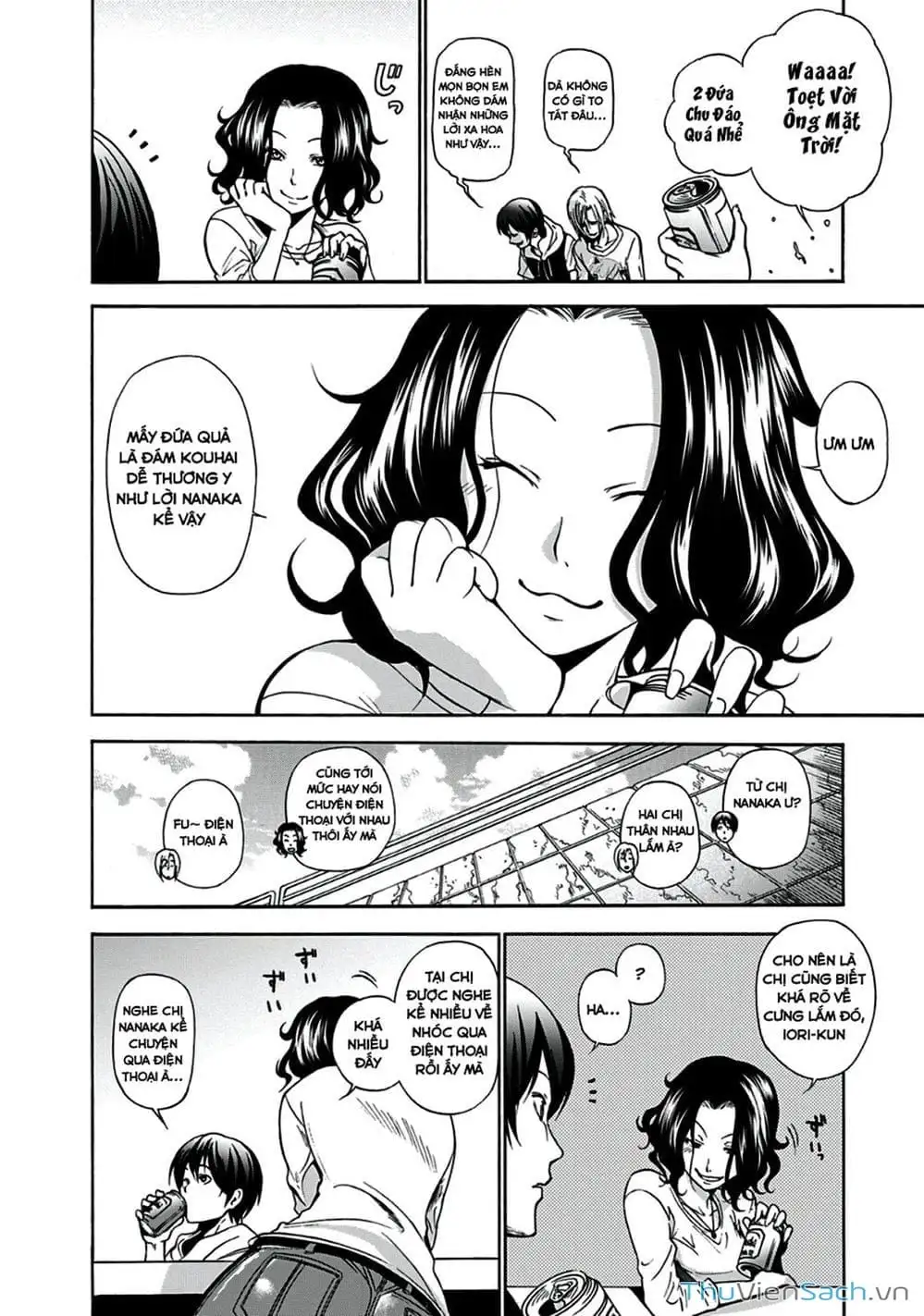 Truyện Tranh Cô Gái Thích Lặn - Grand Blue trang 3