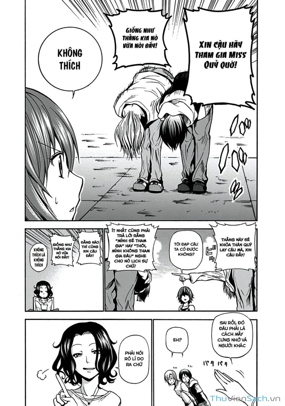 Truyện Tranh Cô Gái Thích Lặn - Grand Blue trang 3