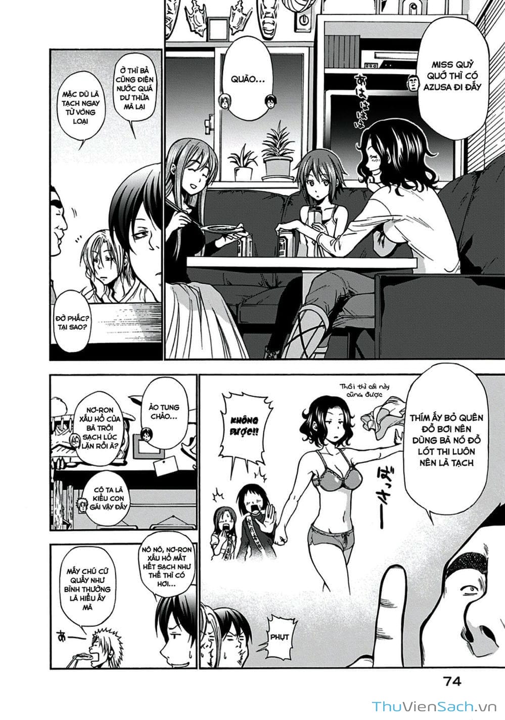 Truyện Tranh Cô Gái Thích Lặn - Grand Blue trang 3