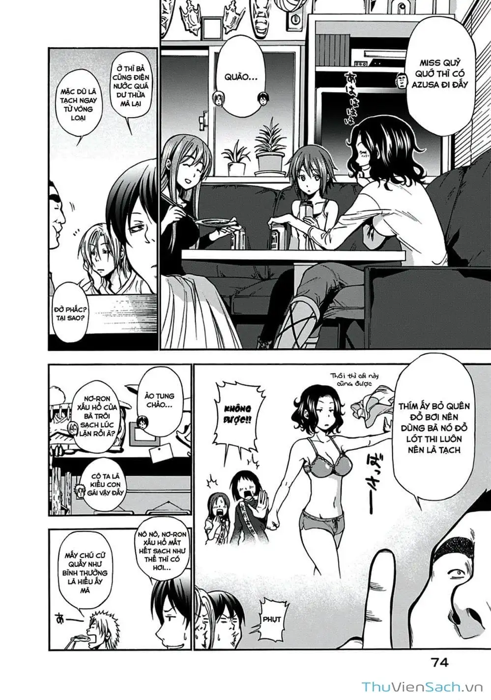 Truyện Tranh Cô Gái Thích Lặn - Grand Blue trang 3