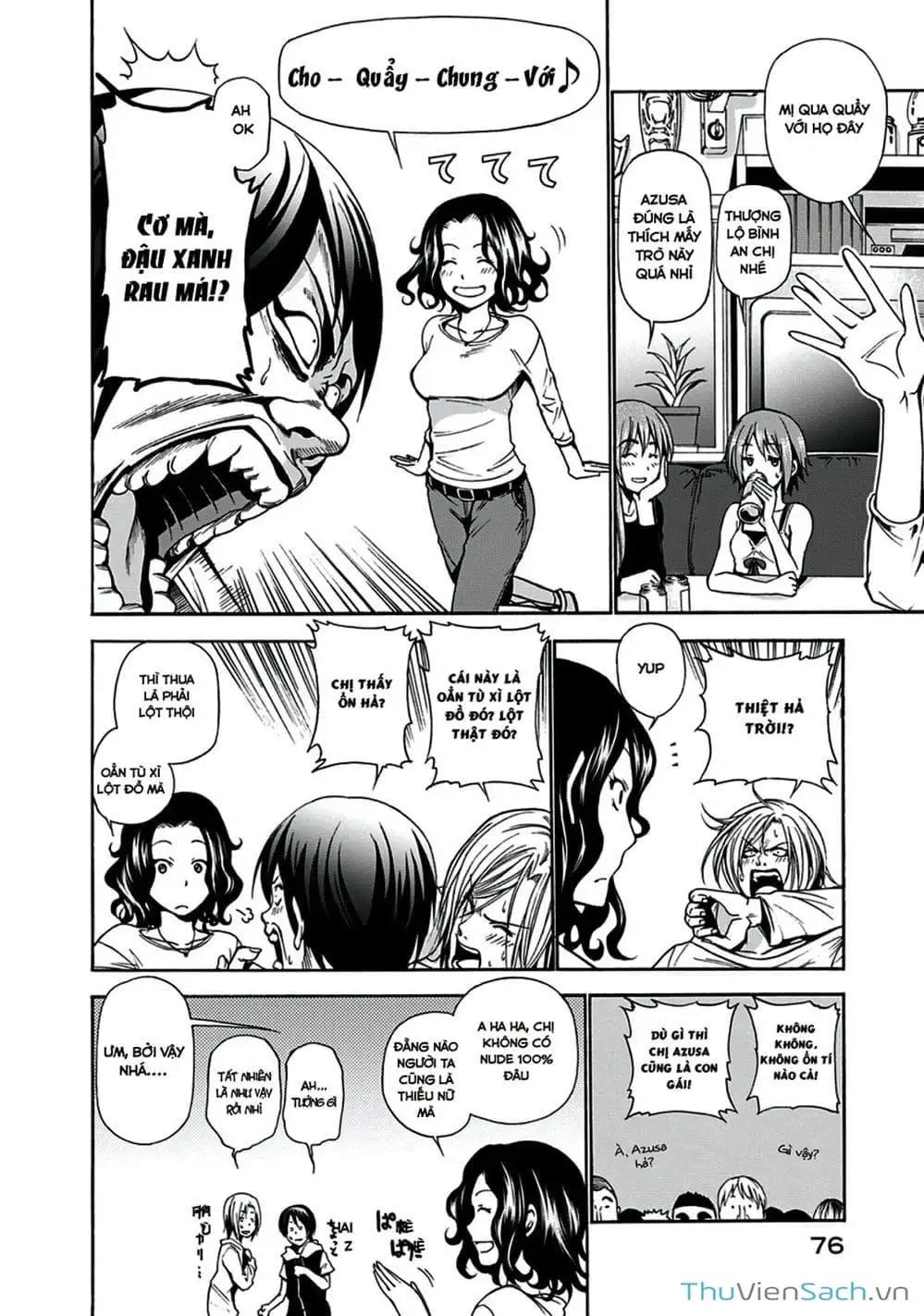 Truyện Tranh Cô Gái Thích Lặn - Grand Blue trang 3