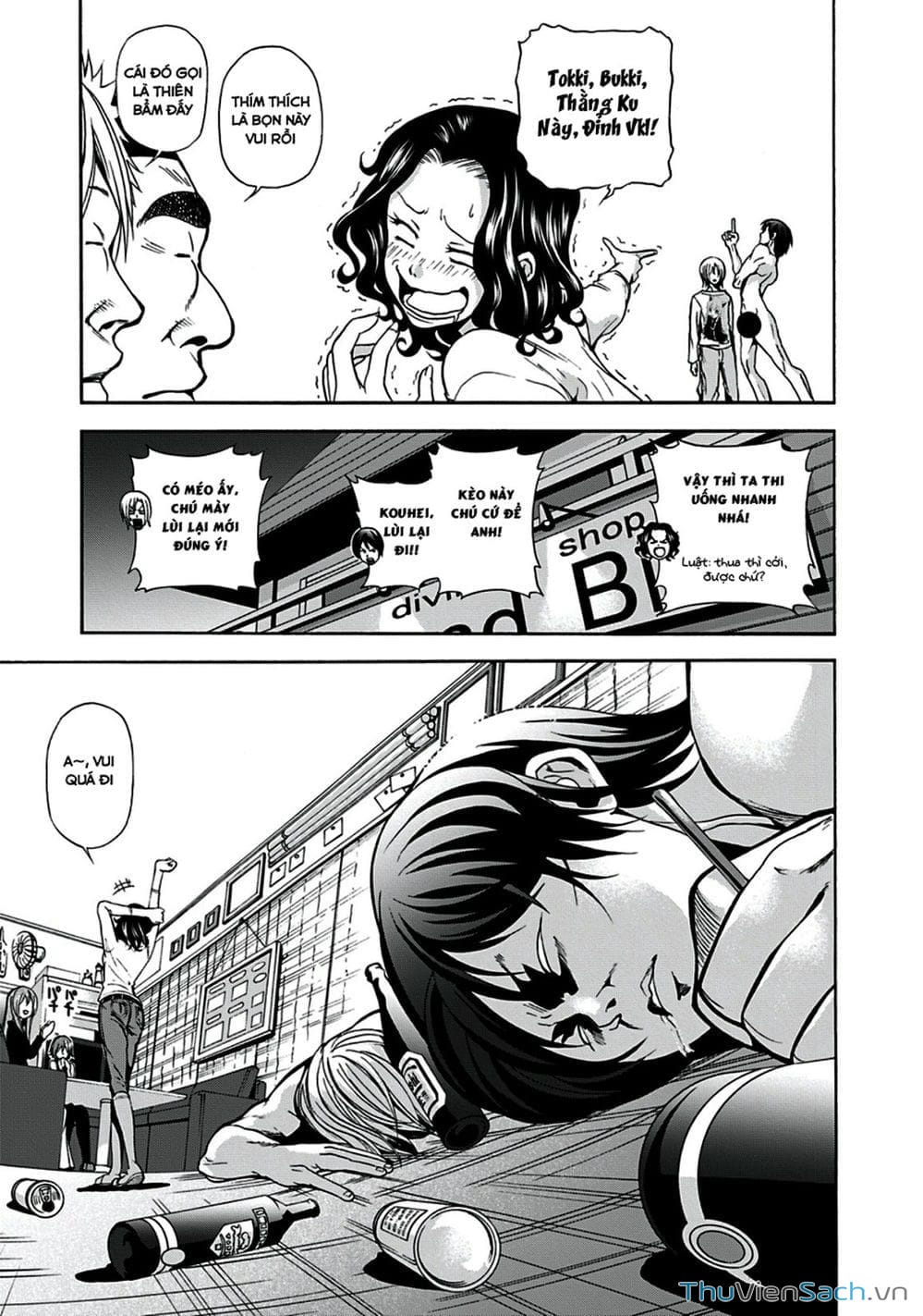 Truyện Tranh Cô Gái Thích Lặn - Grand Blue trang 3