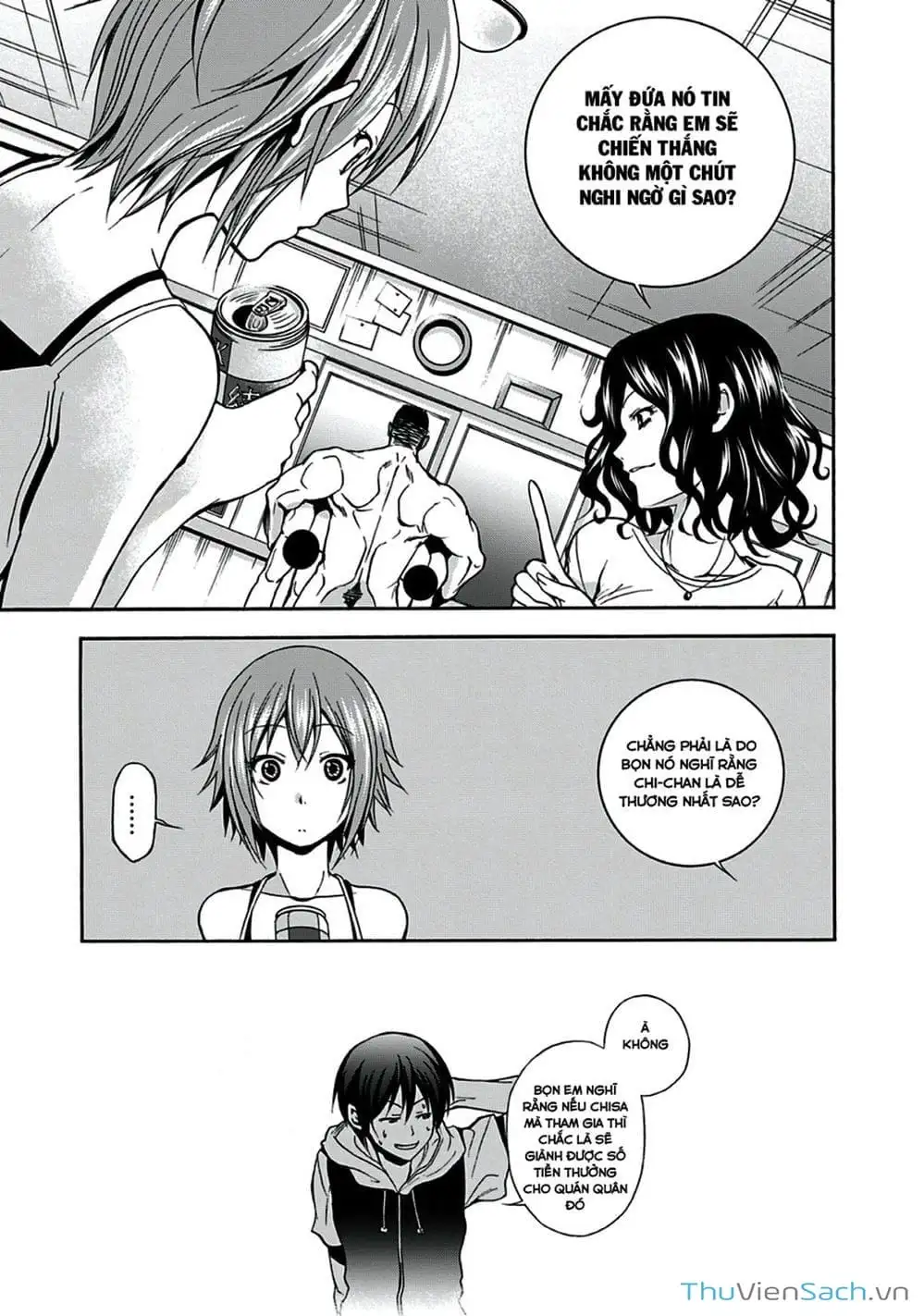 Truyện Tranh Cô Gái Thích Lặn - Grand Blue trang 3