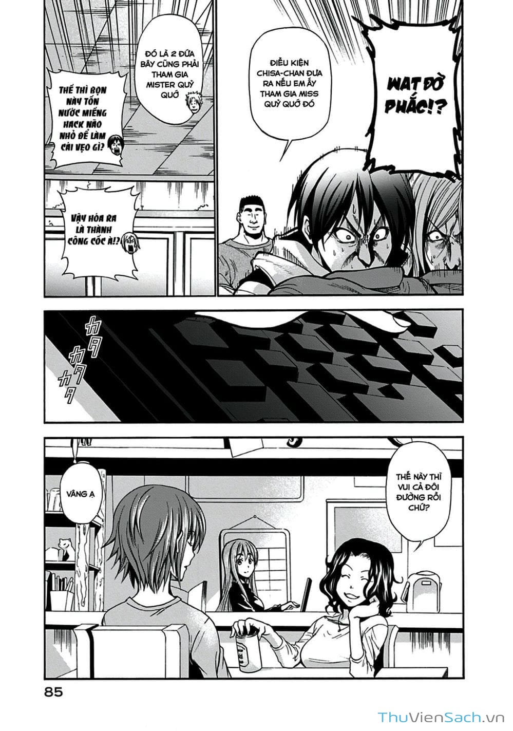 Truyện Tranh Cô Gái Thích Lặn - Grand Blue trang 3