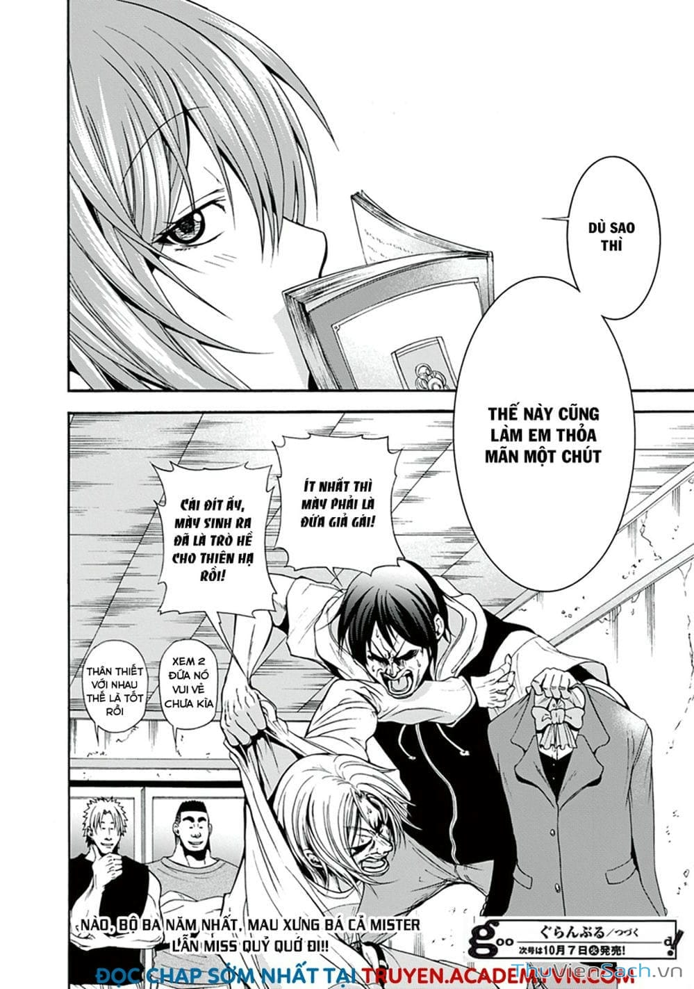 Truyện Tranh Cô Gái Thích Lặn - Grand Blue trang 3