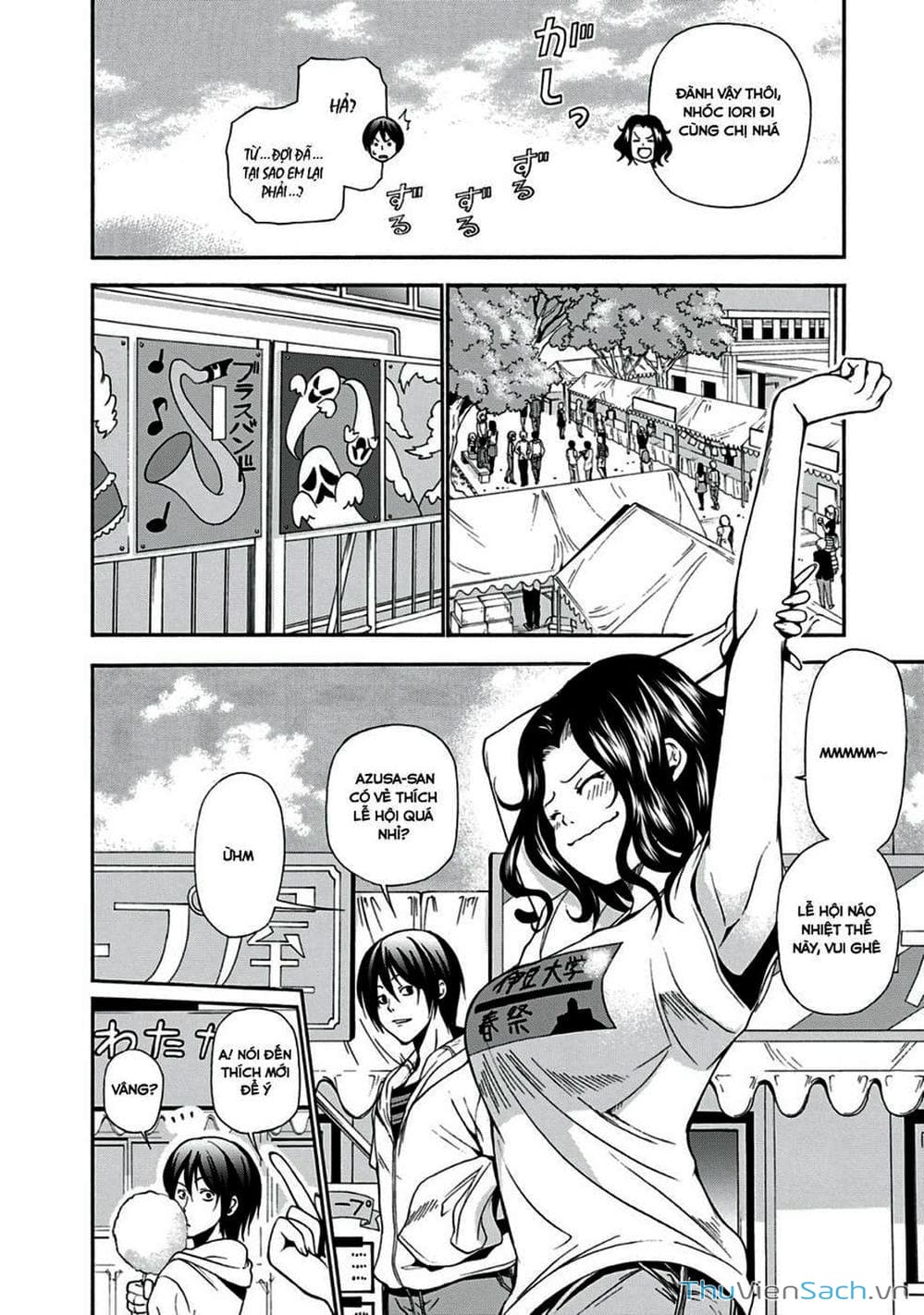 Truyện Tranh Cô Gái Thích Lặn - Grand Blue trang 3