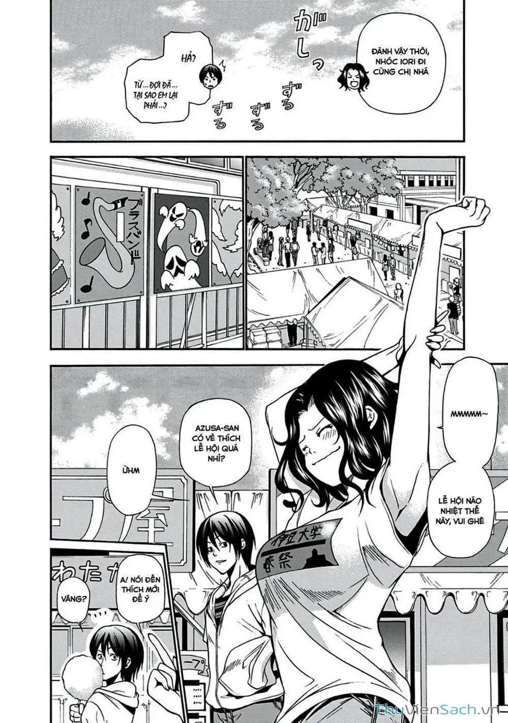 Truyện Tranh Cô Gái Thích Lặn - Grand Blue trang 3