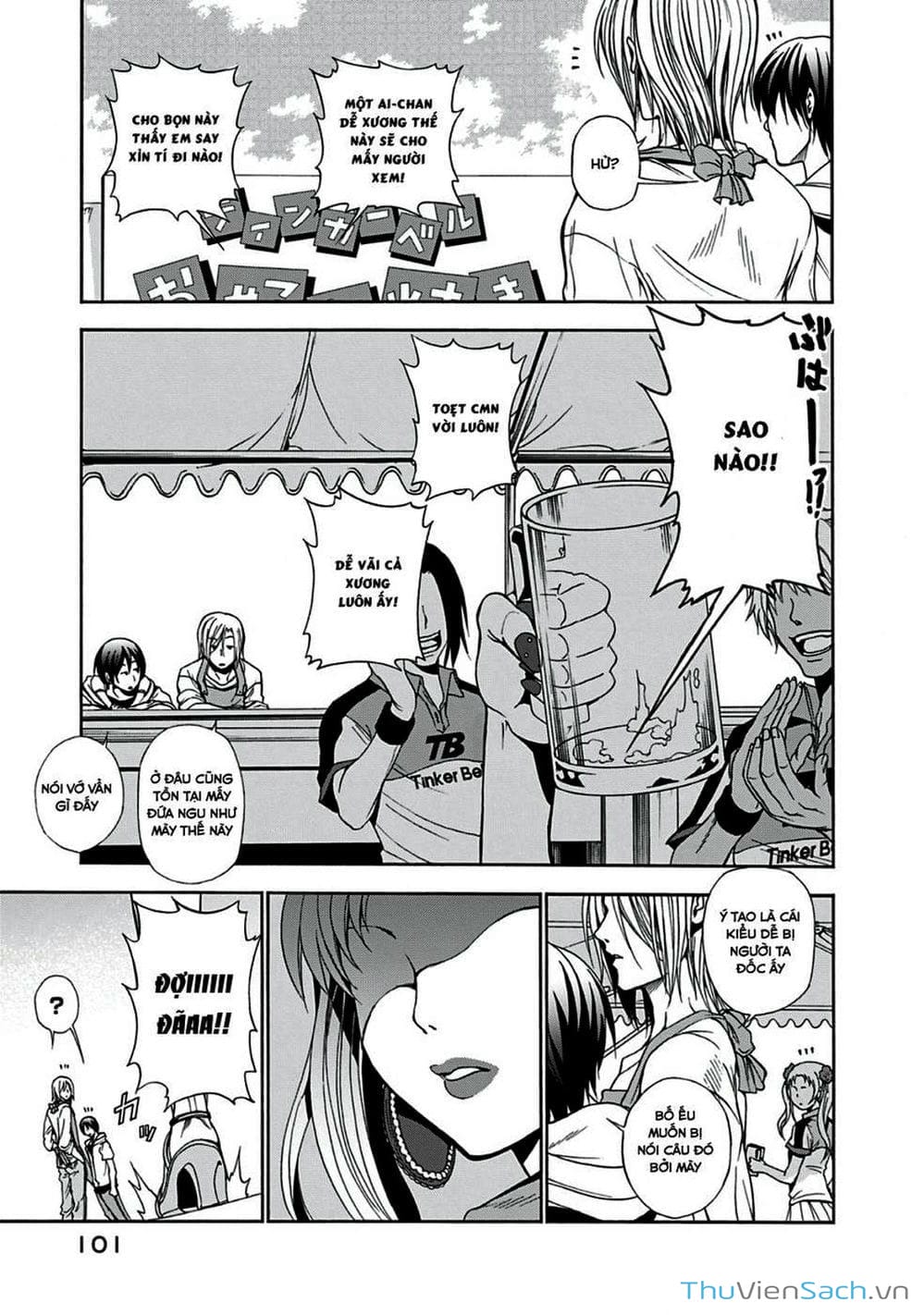 Truyện Tranh Cô Gái Thích Lặn - Grand Blue trang 3